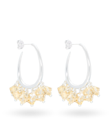 Vanilla Whip Earrings in Silver