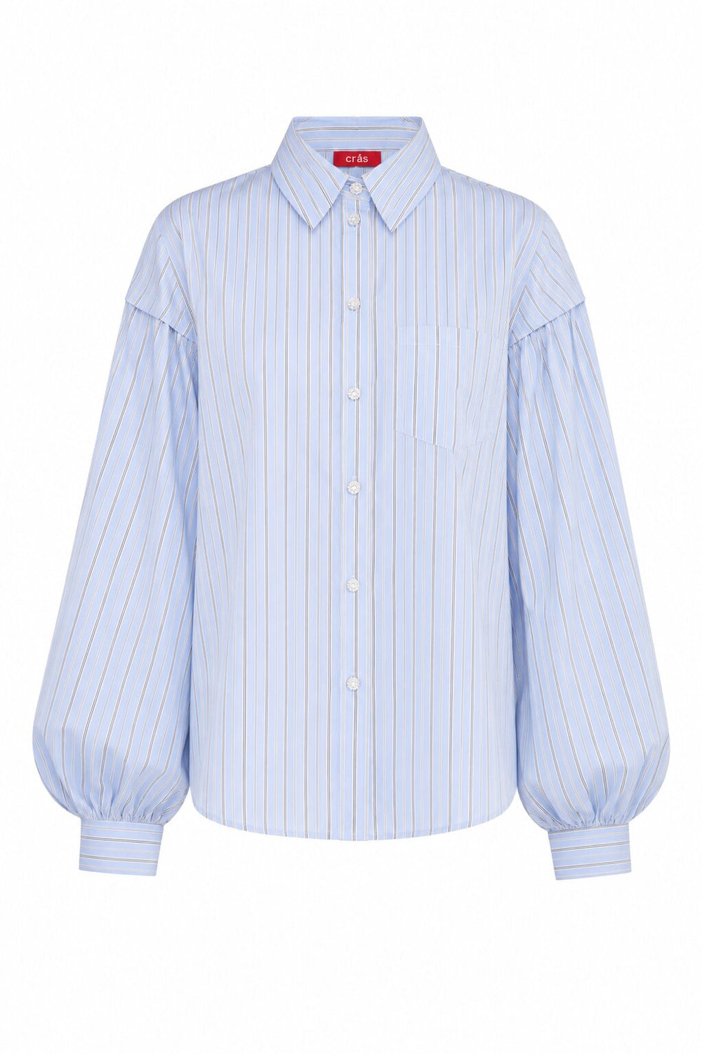 Finacras Shirt Blue Stripe