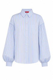 Finacras Shirt Blue Stripe