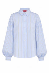Finacras Shirt Blue Stripe