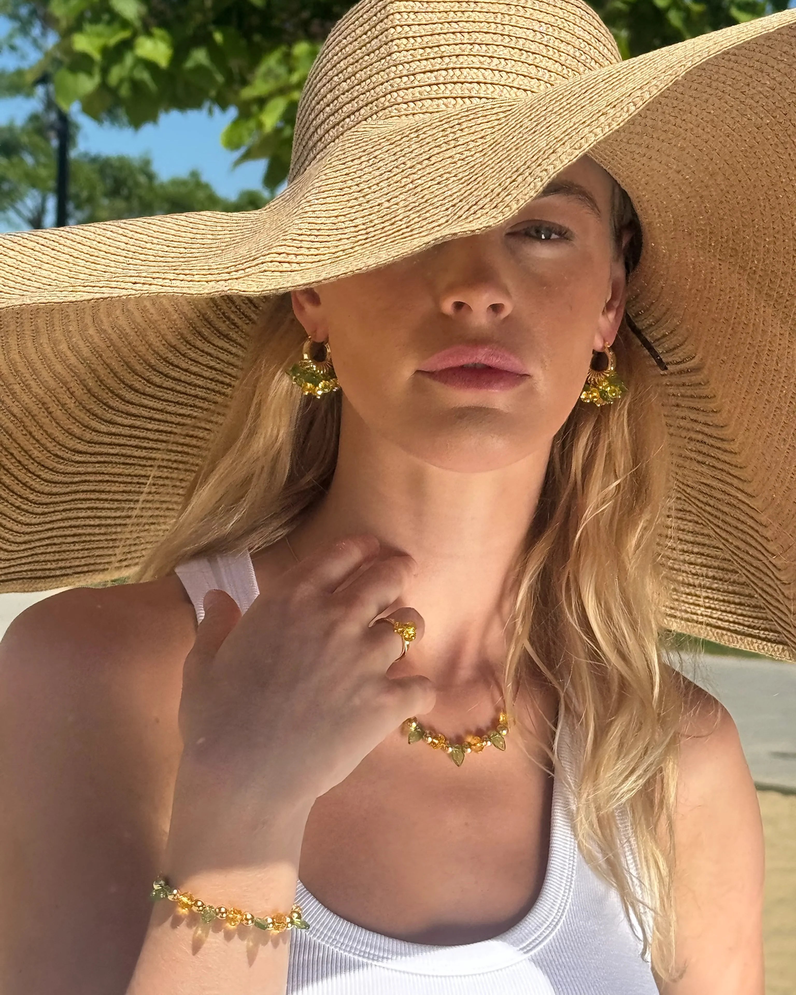 Mini Lemon Fields Forever Earrings