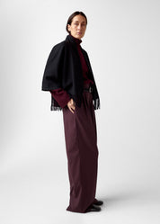 Keyla Lambswool Jacket Black