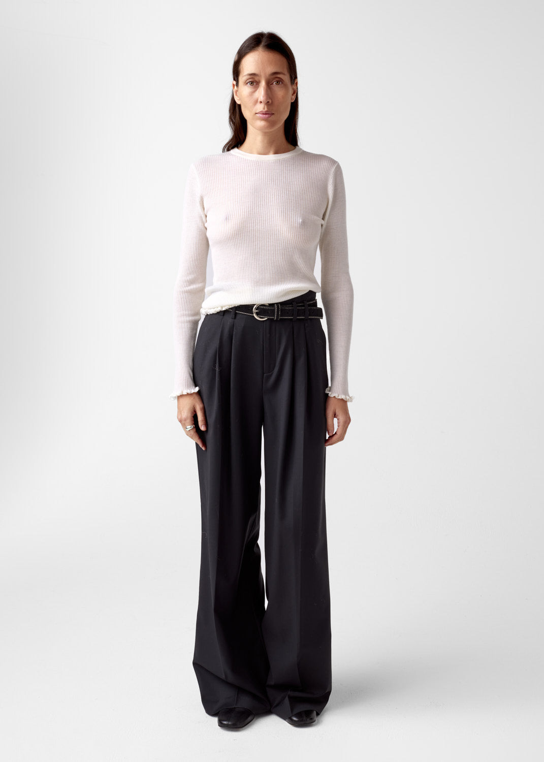 Manu Merino Sweater White