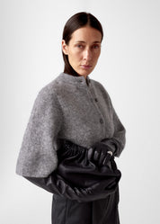 Nolita Mohair Cardigan Grey Mel