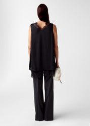 Thurma Lace Top Black