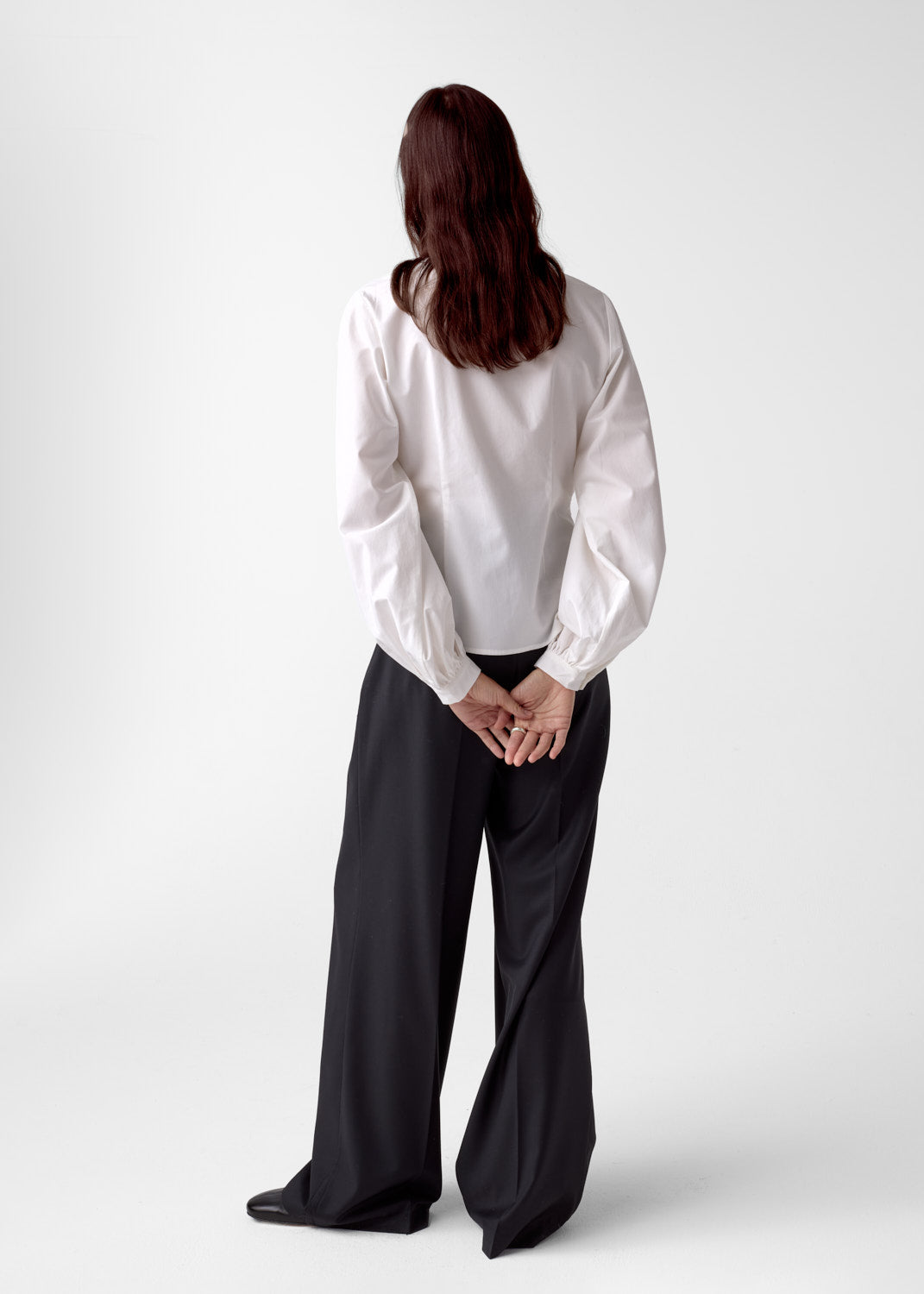 Velora Poplin Shirt White