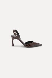 Leather Mule Slingback