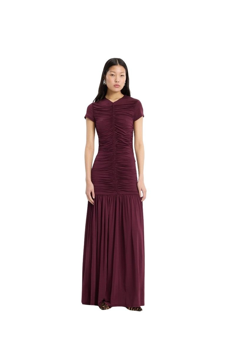 Gathered Maxi kjole