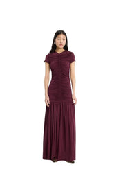 Gathered Maxi kjole