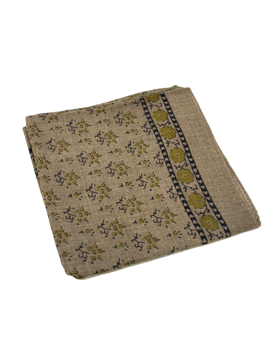 Foular Classique Taupe/Kaki