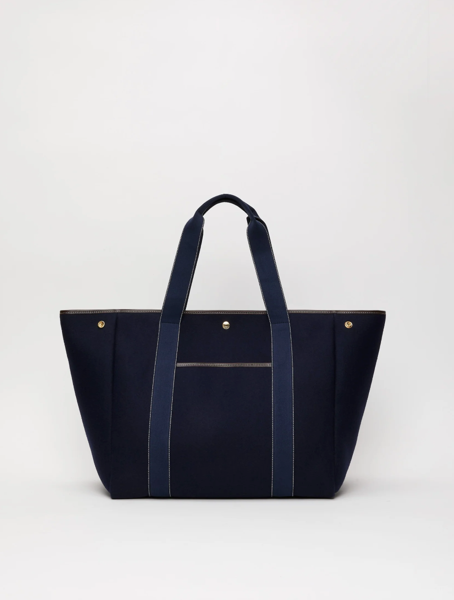 Traversée L Pocket Navy Flannel