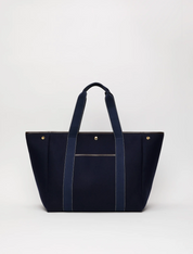 Traversée L Pocket Navy Flannel