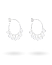 Sugar Swirl Earrings Silver