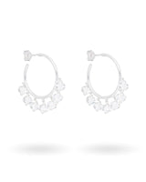 Sugar Swirl Earrings Silver