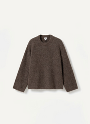 Mireya Knitted Sweater Dk Taupe