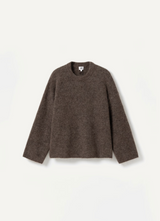 Mireya Knitted Sweater Dk Taupe