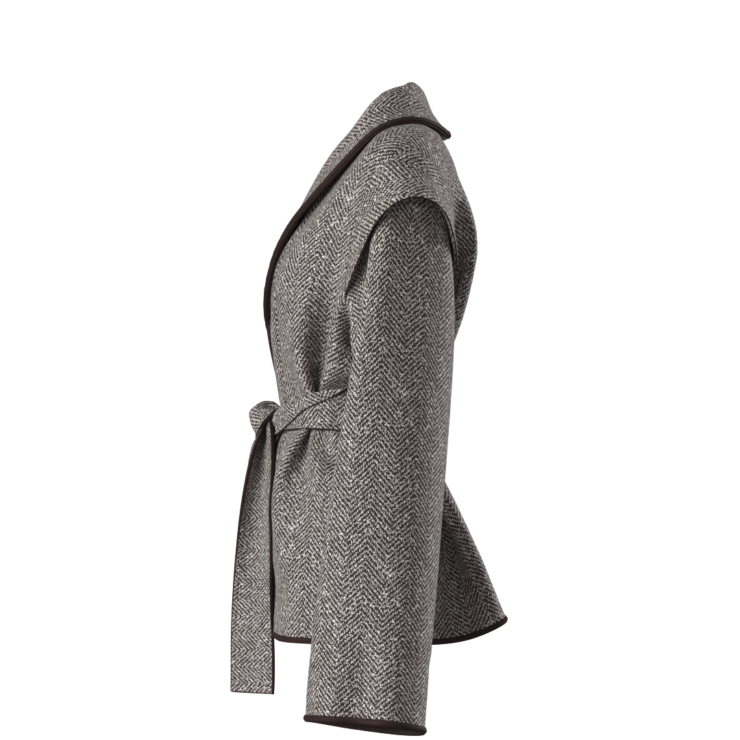 Laerdal Boiled Wool Belted Jacket women