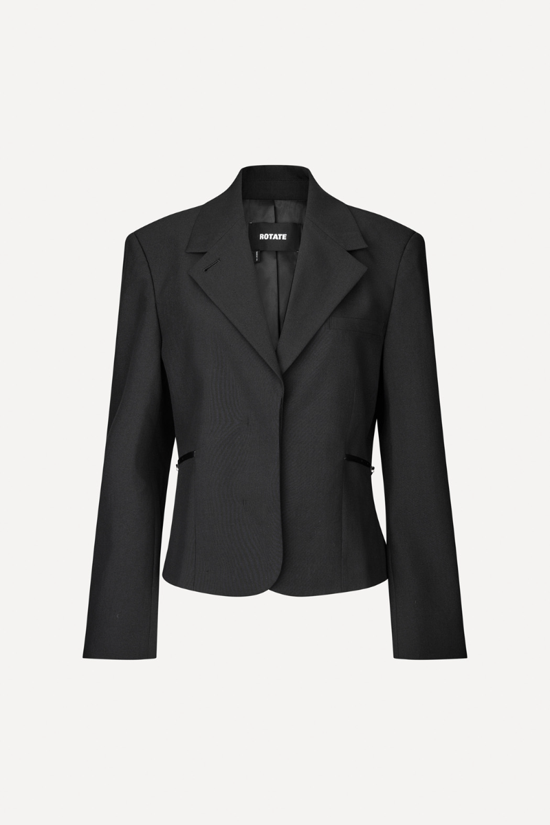 Short Tailored Jacket Black