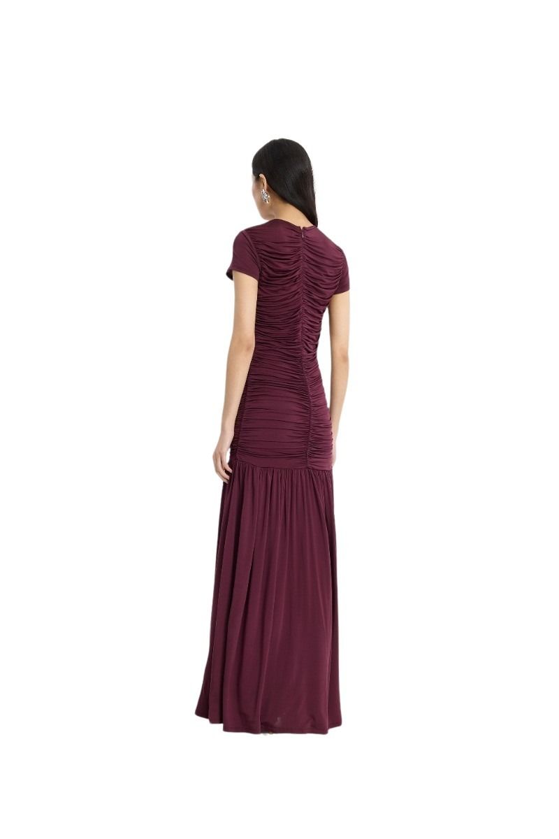 Gathered Maxi kjole