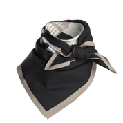 AfterSki Silk Scarf Black