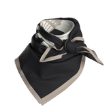 AfterSki Silk Scarf Black