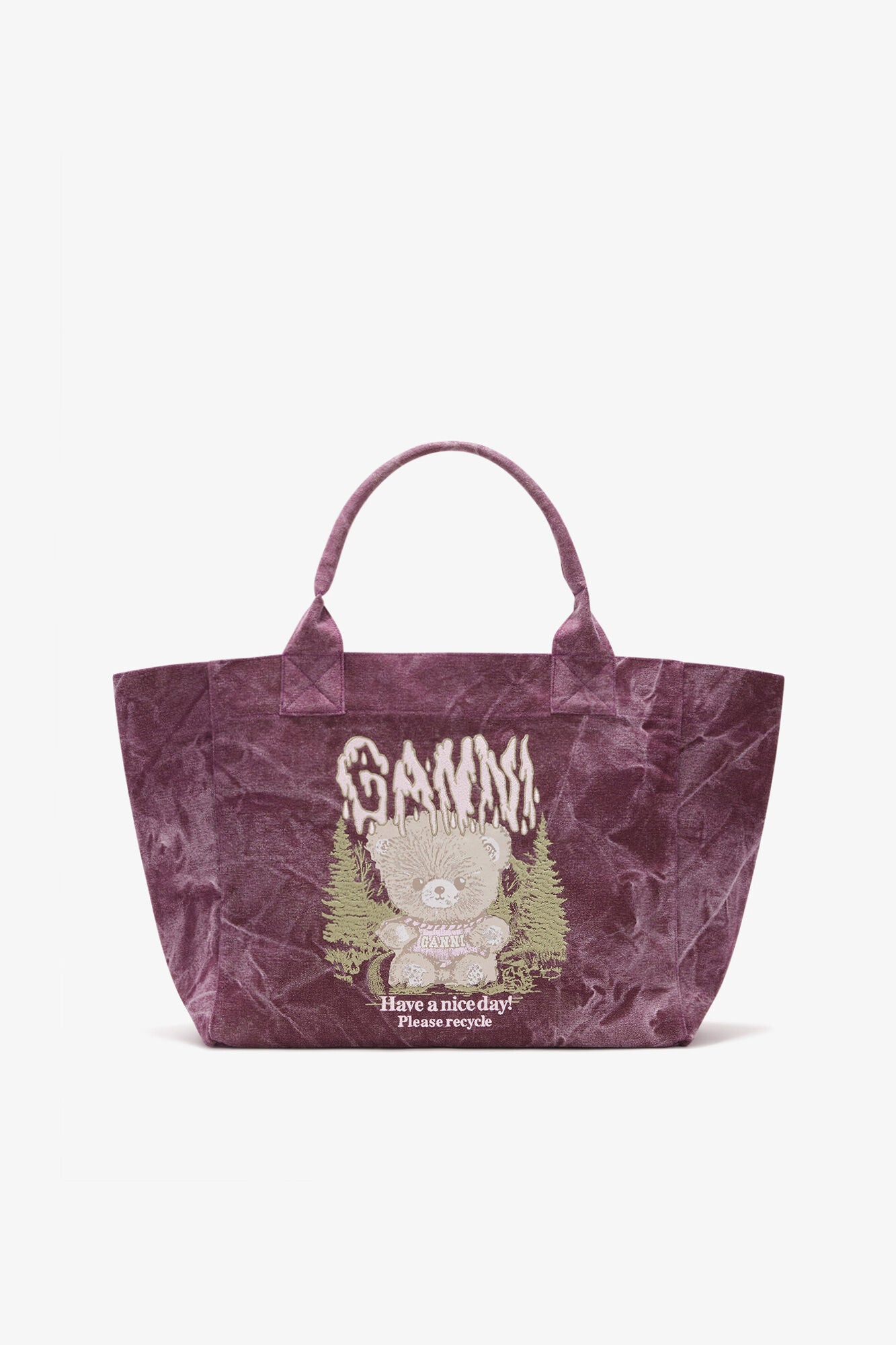 Small Easy shopper Snow Teddy Bear Port Royale