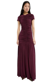 Gathered Maxi kjole