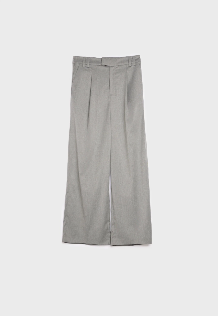 Sharona Trouser Lt. Grey Mel