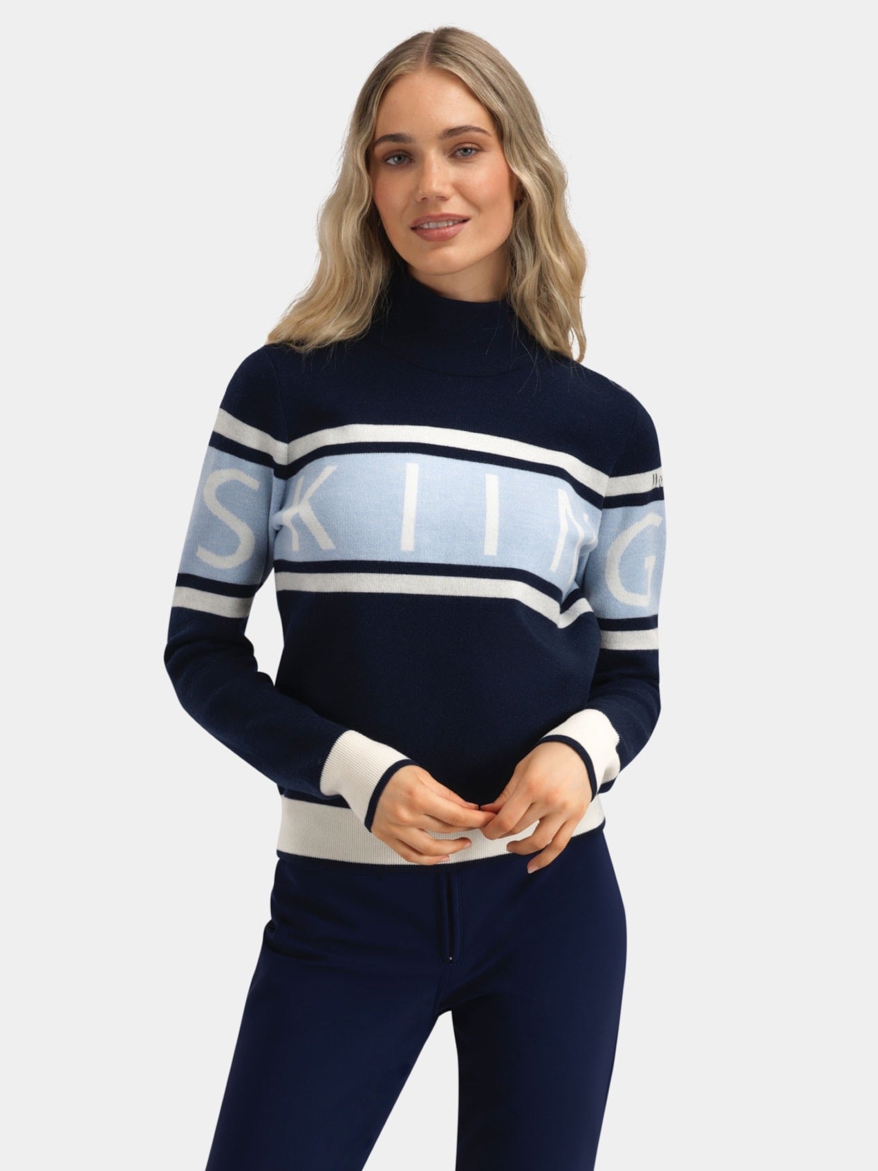 Solsidan Sweater Blue ink