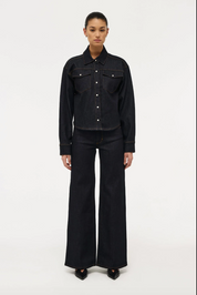 Resonate Shacket Raw Indigo
