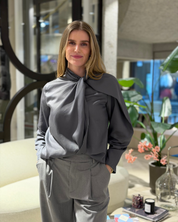 Hillevi Blouse Steel