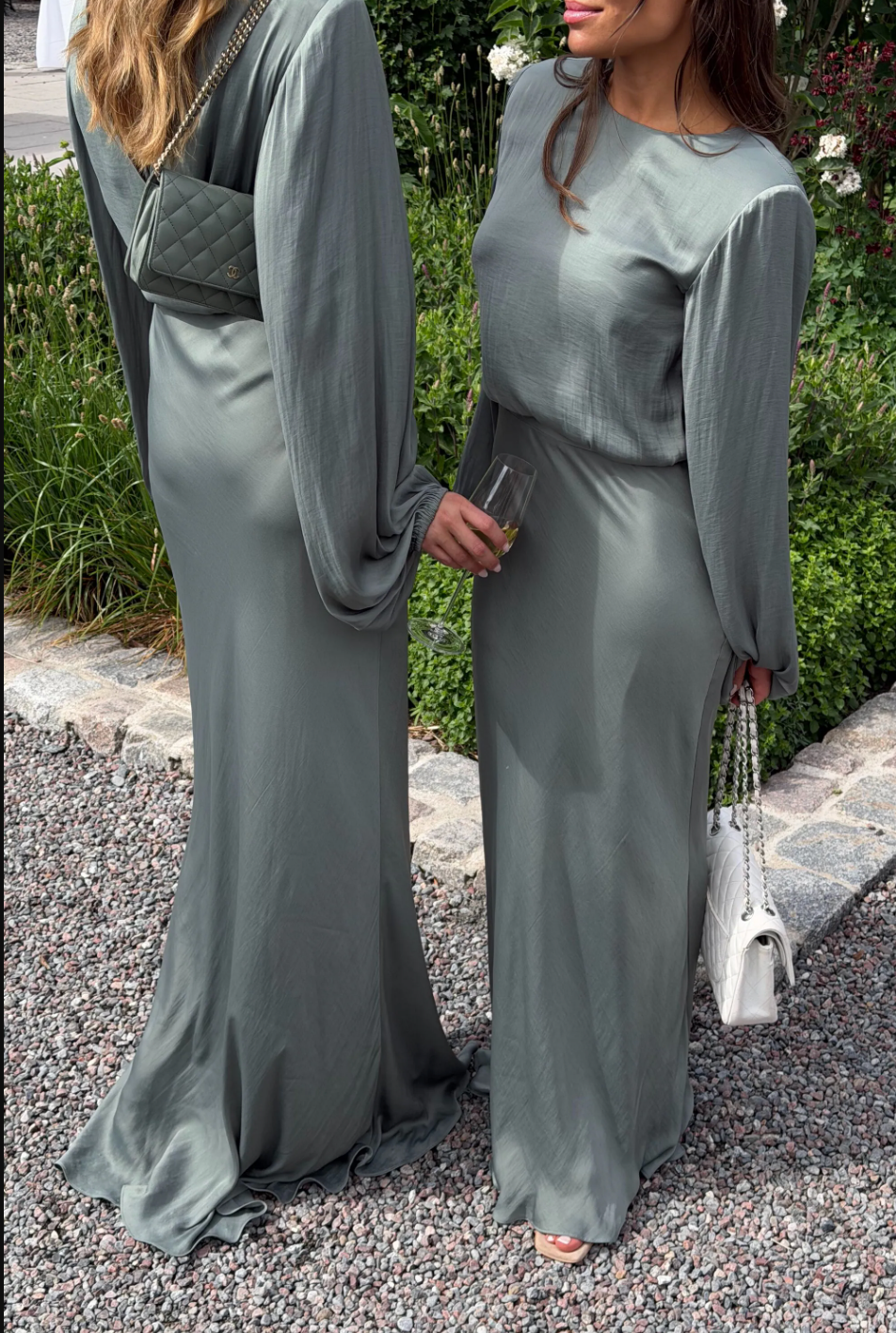 Juliette Dress Agave Green