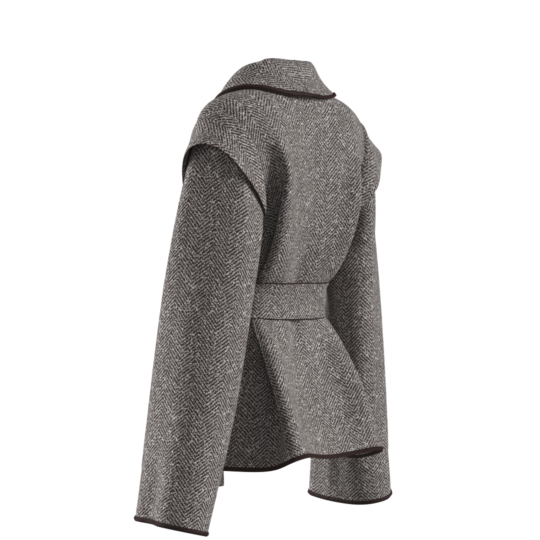 Laerdal Boiled Wool Belted Jacket women