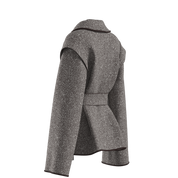 Laerdal Boiled Wool Belted Jacket women