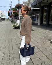 Traversée S Pocket Navy Flannel