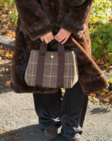 Traversée S Hunting Tweed Brown
