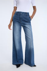 Eileen Denim Pants Blue