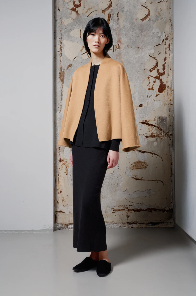 Kelsie Wool Jacket Camel