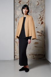 Kelsie Wool Jacket Camel