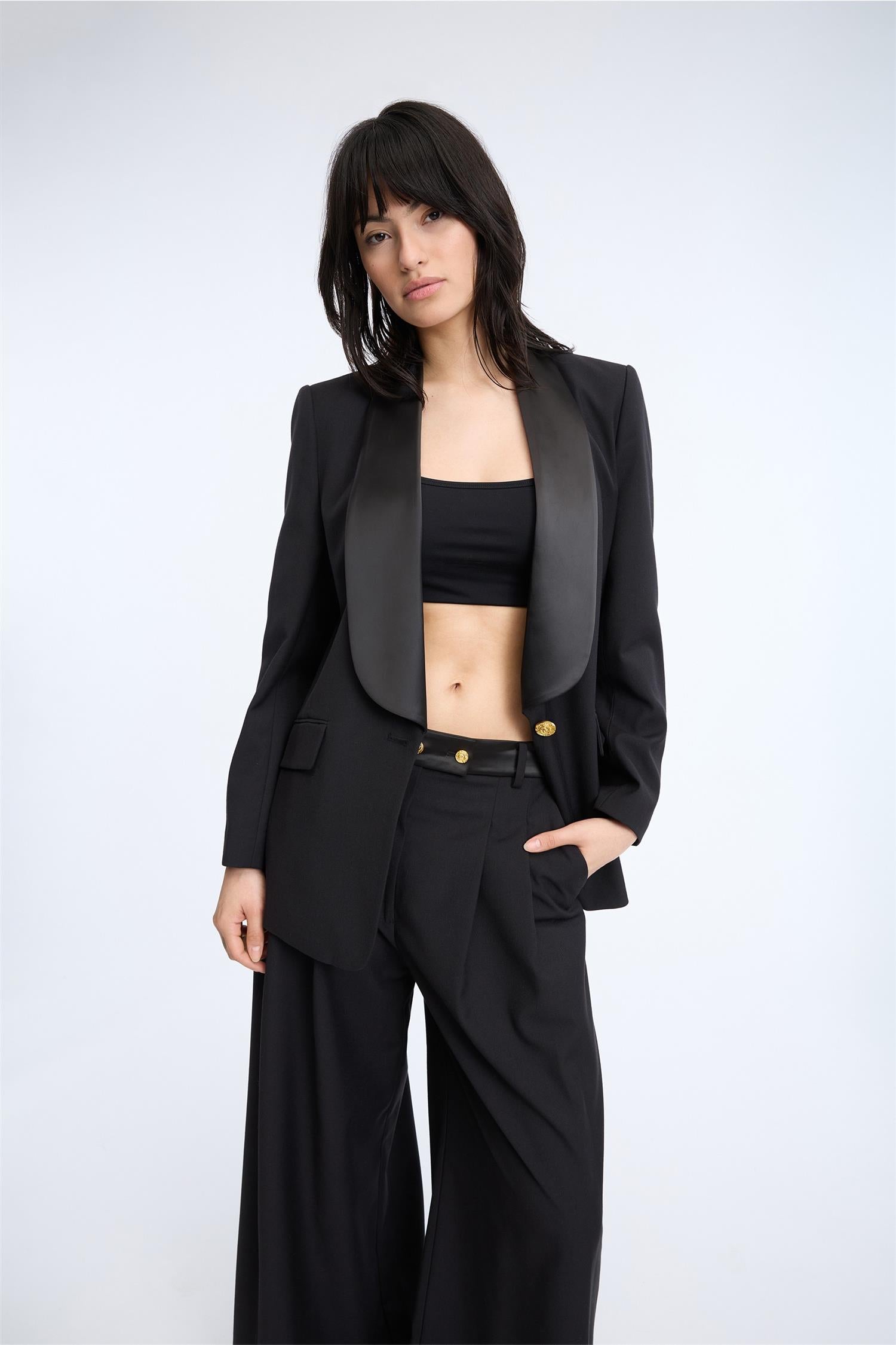 Carrey Blazer Black