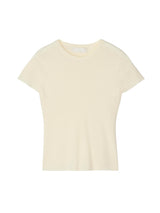 rib knit cap sleeve tee