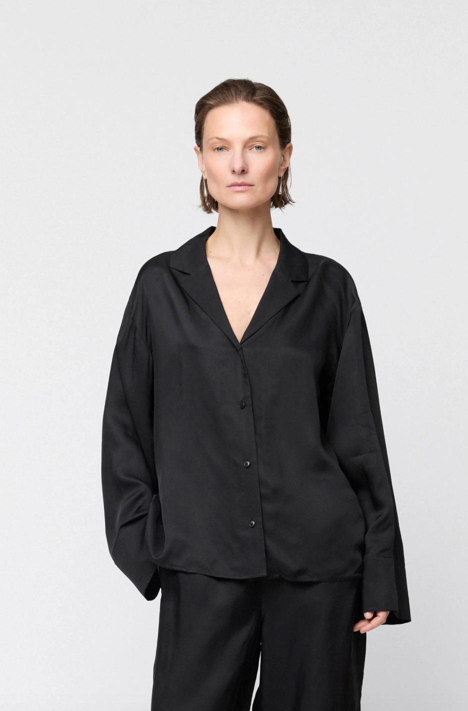 Viscose Twill Pajama shirt