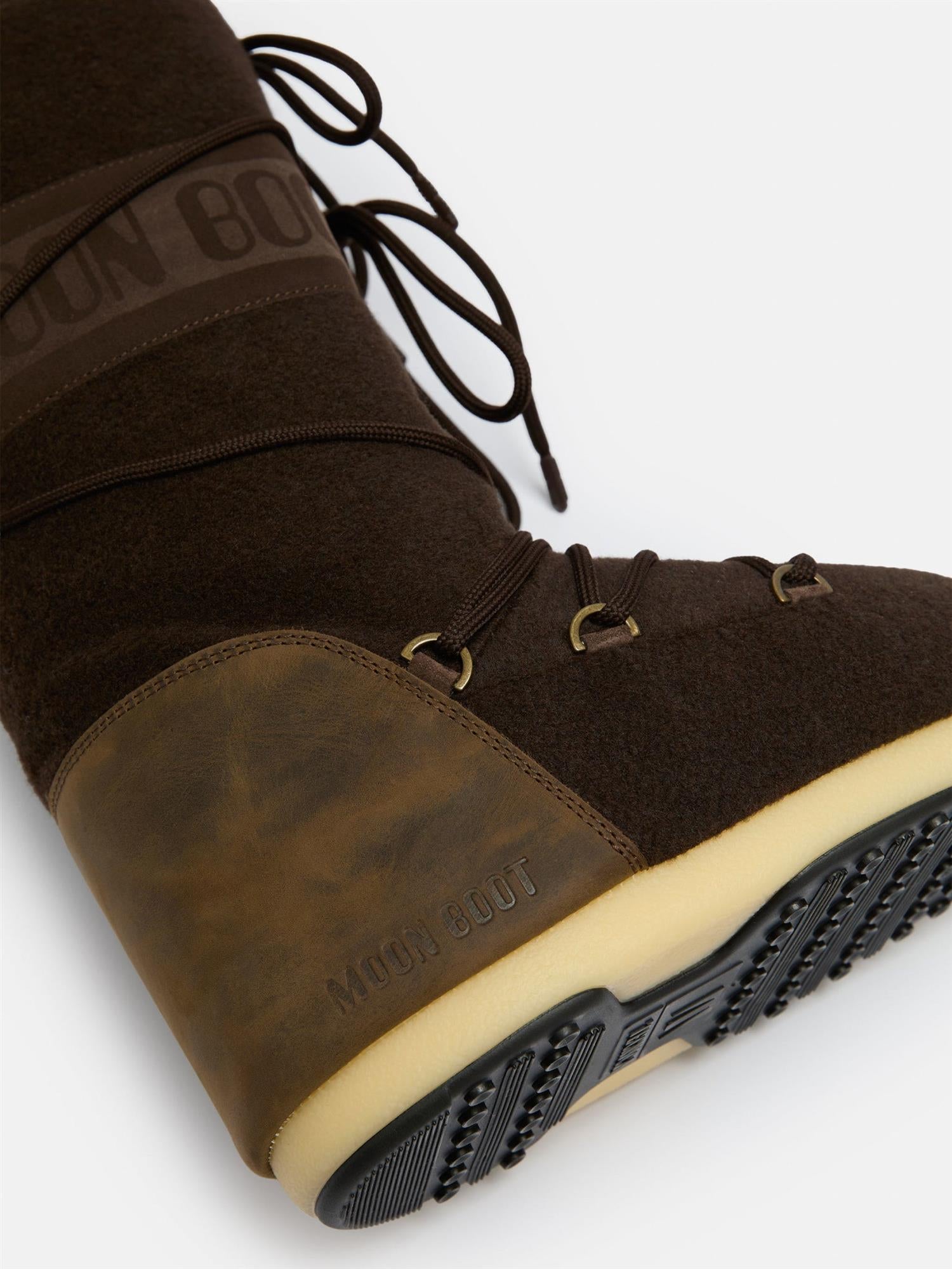 Icon Nubuck Felt Darkbrown