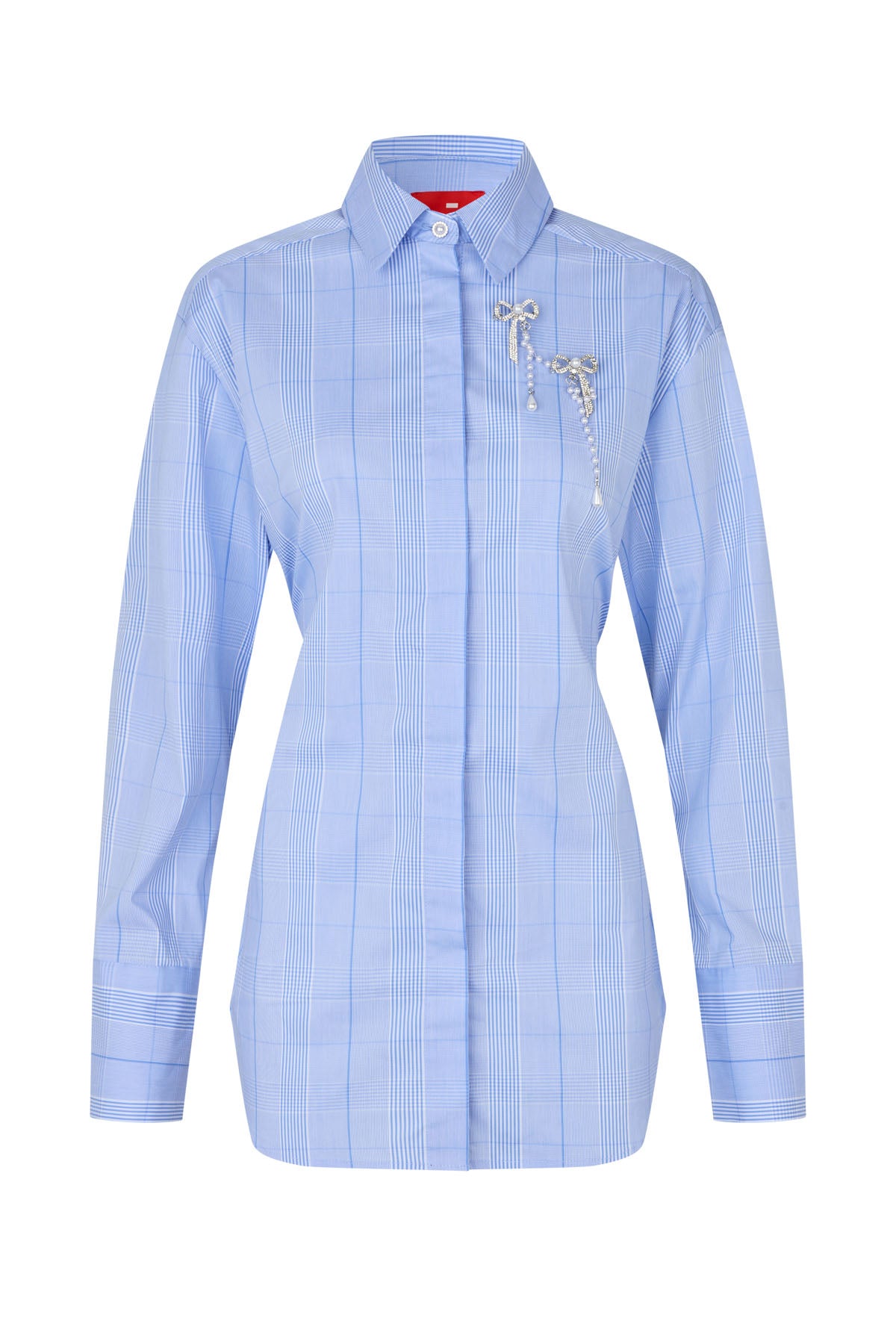 Graciecras Shirt Blue Check