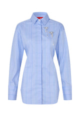 Graciecras Shirt Blue Check