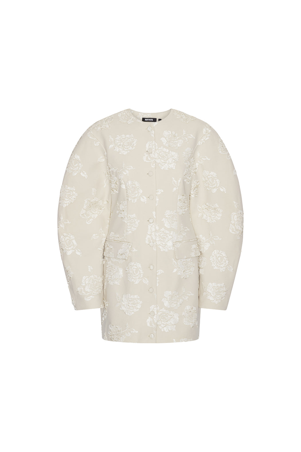 JACQUARD TAILORED DRESS