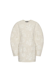 JACQUARD TAILORED DRESS