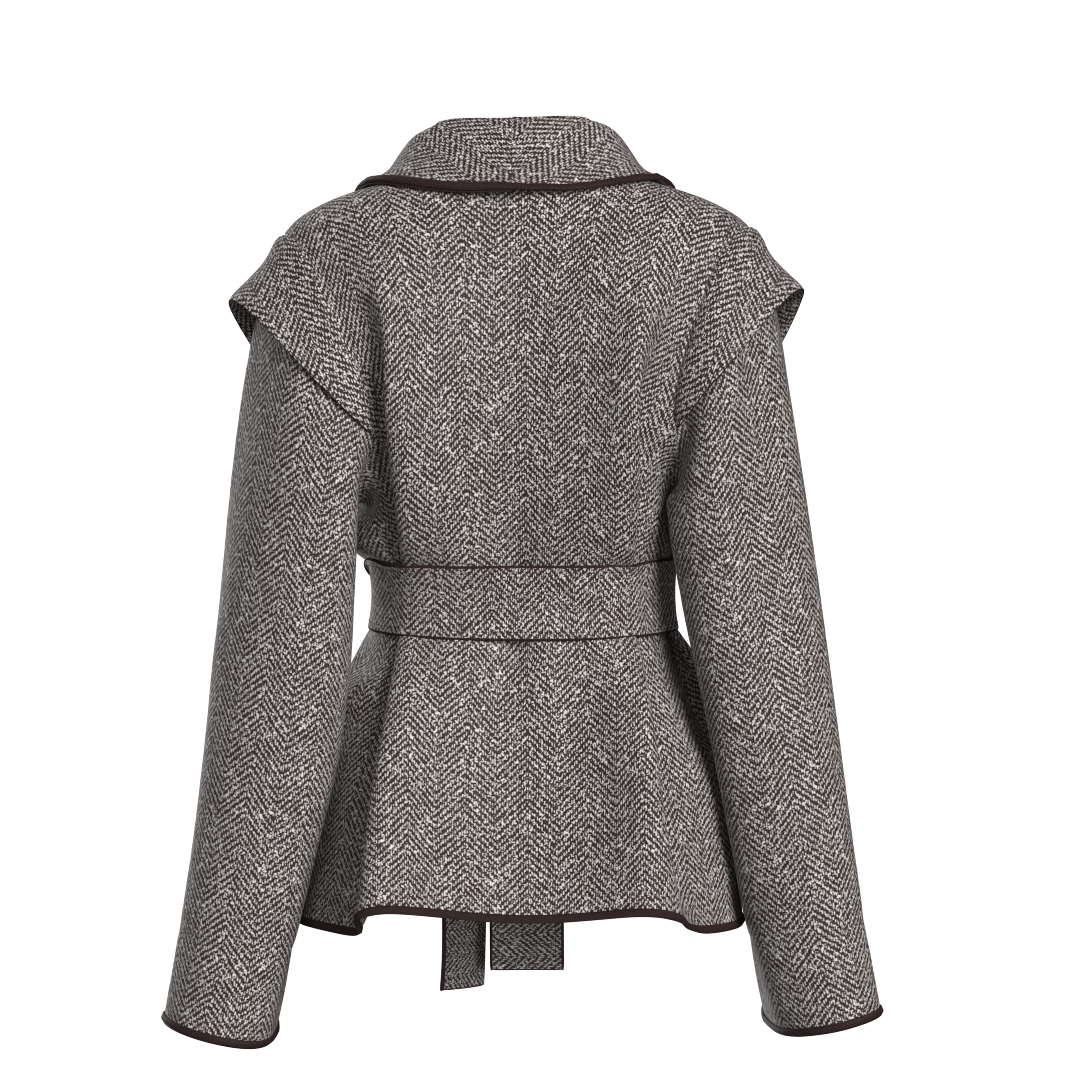 Laerdal Boiled Wool Belted Jacket women