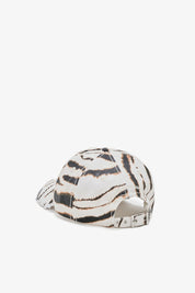 Zebra Caps i vasket bomull