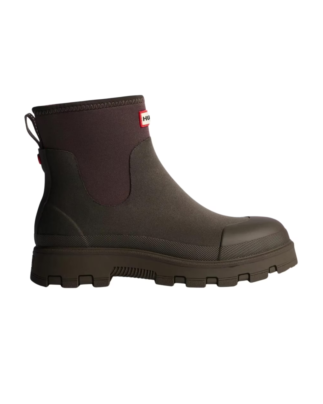Unisex Elements Neoprene Chelsea Boots Chocolate Brown